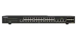 QNAP QSW-M2130-4C2S24T / Switch / 24x 2,5GbE RJ45 / 2x 10GbE SFP+ / 4X 10GbE combo / L2 riadený (QSW-M2130-4C2S24T)