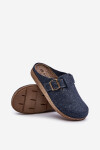 Pánske papuče s prackou Prophylactic Slipper Inblu Blue 45