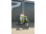 Mamido Detská elektrická motorka Cross Force zelená