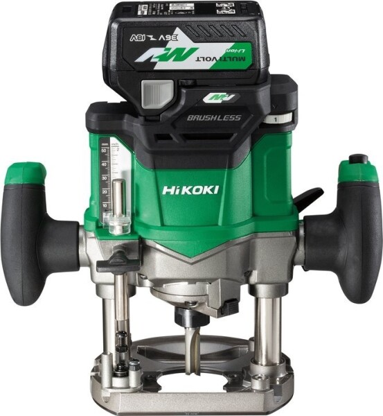 Hikoki HIKOKI.UPPER MILLING MACHINE 36V M3612DAW2Z 2x2.5Ah BL MULTIVOLT HITSYSTEM 6-12mm