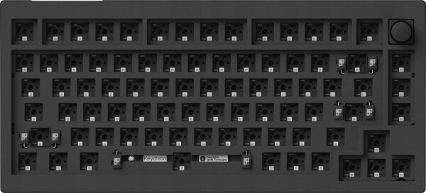 Keychron Keychron - V1 Max QMK/VIA Wireless Custom Mechanical Keyboard - Klawiatura mechaniczna Barebone Knob Brak