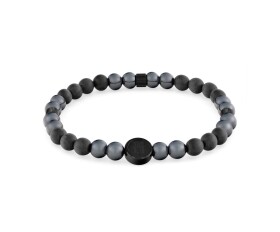 Tommy Hilfiger Čierny korálkový náramok TH85 Beads 2790625