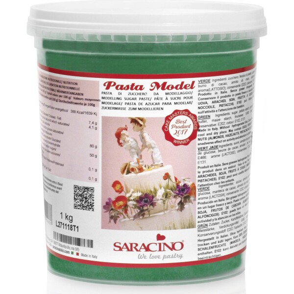 Modelovacia hmota zelená 1kg - Saracino - Saracino