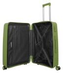 Stredný kufor na kolieskach Travelite Pacific M Olive