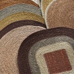 MADAM STOLTZ Prestieranie Seagrass Brown 35 × 35 cm