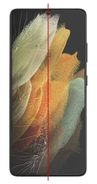 ZAGG InvisibleShield Fusion VisionGuard / Hybridné sklo / Pre Samsung Galaxy S21 Ultra / Oleofóbna vrstva (200307413)