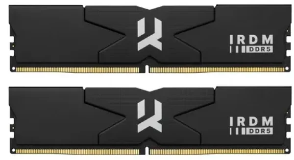 Goodram IRDM 64GB (2x32GB) 6400MHz čierna / DDR5 / DIMM / CL32 / 1.35V (IR-6400D564L32/64GDC)