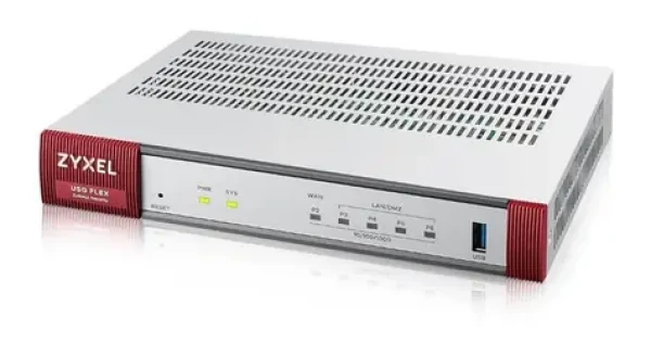 ZyXEL USG FLEX 50 HP / Firewall / 5x 1 Gbps / 1x PoE + / 1x USB / 1 rok Entry Defense Pack (USGFLEX50HP-EU0101F)