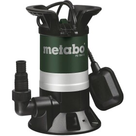 Metabo PS 7500 S / ponorné čerpadlo na znečistenú vodu / 0.5 bar / 450w / 7500 l/h / max. výtlak 5m (250750000)