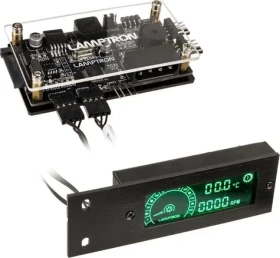Lamptron TC20 čierna / Kontroler ventilátorov a LED / PCI / 1 kanál (LAMP-TC20B)