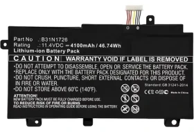 CoreParts Batéria Asus FX504GD čierna / Náhradná batéria pre notebook / Li- ION (MBXAS-BA0243)