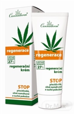 CANNADERM Regenerace regeneračný krém 75 g