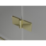 MEXEN/S - Mist-F sprchovací kút skladacie dvere pravá 70 x 120, transparent, zlato 8A6T-070-120-50-00-P