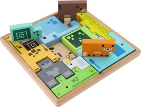 Trefl - Skladačka - Drevená skladačka Hlavolam Pixel Gang