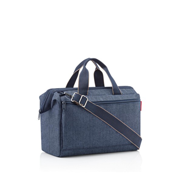 Dámska cestovná taška Reisenthel Allrounder S Pocket Herringbone Dark Blue