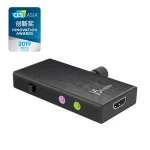 J5Create JVA02 Live Capture čierna / Video Capture adaptér / HDMI - USB-C / 60 fps / Power Delivery / 1 m (JVA02-N)