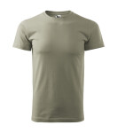 Heavy Nové tričko unisex light khaki 2XL