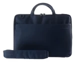 Tucano Slim Bag 13.3"-14" modrá / Taška na notebook / polyester / vrecko navyše / odopínací popruh (TR-TUC-BDA1314B)