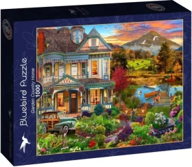 BlueBird Puzzle Dedinský dom so záhradou