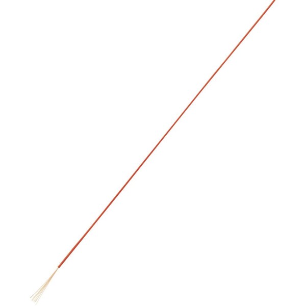TRU COMPONENTS 1567803 opletenie / lanko, LiFY, 1 x 0.25 mm², červená, 50 m; 1567803