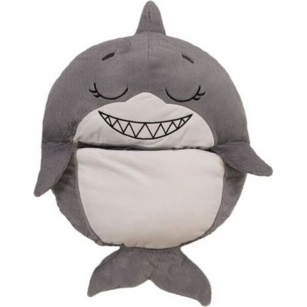 Happy Nappers Spacáčik Zaspávačik Šedý žralok Shark 135 cm