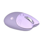 MOFII M3DM fialová / Bezdrôtová optická myš / Bluetooth / 2.4 GHz USB-A prijímač / 1600 DPI / 1x AA (M3DM Purple)