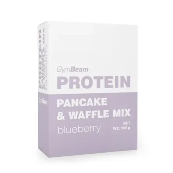 Proteínové palacinky Pancake Waffle Mix 500 g - GymBeam (čučoriedky, 500 g) (6086-4-500g-blueberries)