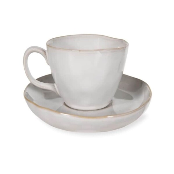 Garden Trading Keramická šálka s podšálkou Ithaca 250 ml