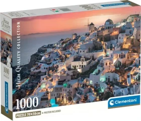 Clementoni Puzzle Odtiene Santorini