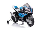Mamido Detská elektrická motorka BMW HP4 Race JT5001 modrá