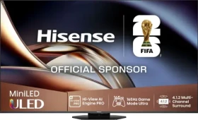75" Hisense 75U8Q / Televízia / ULED / 4K UHD / HDR10+ / Wi-Fi 6 / Bluetooth 5.3 (100002134718)