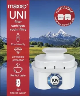 Maxxo UNI vodný filter 1 ks / Filter do filtračnej kanvice / Kompatibilný s Laica, Brita Maxtra, BWT (100002104274)