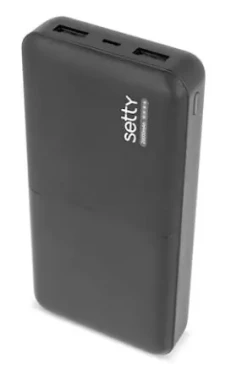 Setty Power banka 20000mAh čierna (GSM043161)