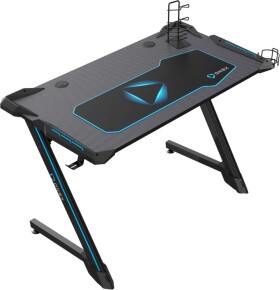 Onex Onex | RGB Gaming Desk w/Cup holder, headset hook, Gamepad holder, 114cm(w) | GD1200Z | Black