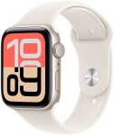 Apple Watch SE 3 GPS + Cellular 40mm Starlight Alu Sport M/L Béžový (MEP74ZR/A)