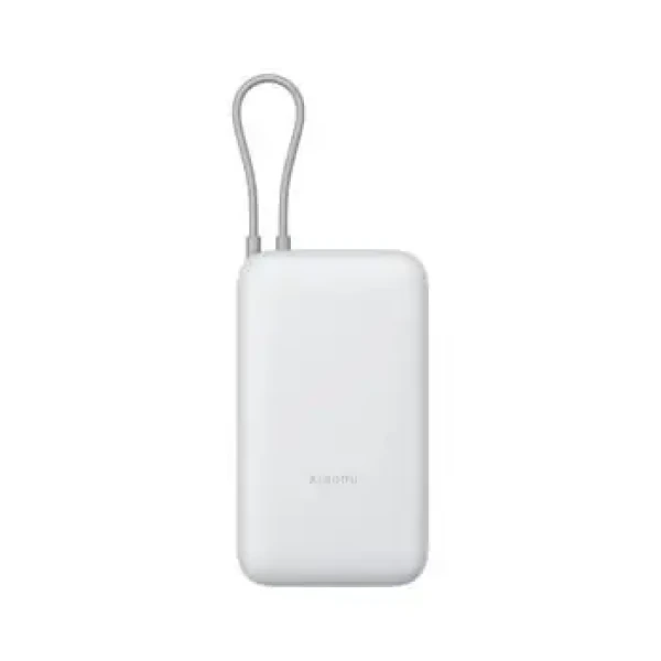 XIAOMI PowerBanka 20000mAh svetlo šedá / 1x USB-A + 1x USB-C / integrovaný kábel / 22.5W (BHR9738GL)
