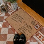 Bella Rose Vianočná rohožka z kokosových vlákien Dopis Ježiškovi CZ