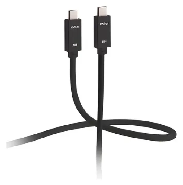 Shiverpeaks USB-C - USB-C TB4 0,5 m / Kábel / Thunderbolt 4 / Ultraflex / 40 Gbps (FL31-77015)