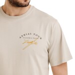 Bushman Pánske tričko Wamukot, béžové XXXXL
