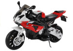 Mamido Detská elektrická motorka BMW S1000RR Maxi červená