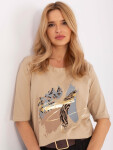Blúzka CLM BZ 0119.36 camel L