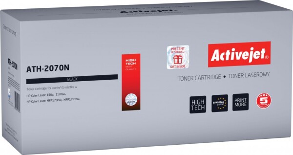 Activejet ATH-2070N Black Náhradný HP 117A 2070A (ATH-2070N )