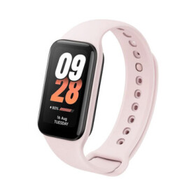 FIXED Silikónový remienok Silicone Strap pre XIAOMI SMART Band 8 Active ružový (FIXSSTB-1416-PI)