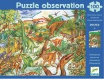 Djeco Obrázkové puzzle Dinosaury