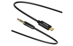 Baseus CAM01-01 Yiven Series Audio čierna / USB-C / Jack 3.5 mm / 1.2m (CAM01-01)