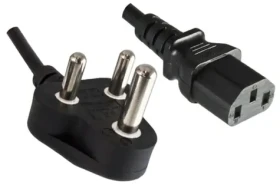 MicroConnect Power Cord India typ D - C13 1.8m čierna / Indická koncovka (PE010418INDIA)