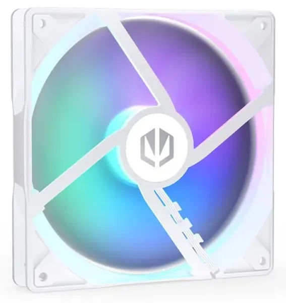 Endorfy Stratus 140 PWM ARGB biela / 140mm / 200-1200 RPM / FBD / PWM / ARGB / 4-pin (EY4A021)