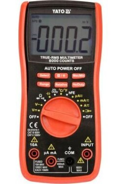 YATO YT-73085 / Digitálny Multimeter / 600V (YT-73085)