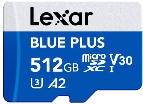 Lexar MEMORY Micro SDXC 512GB UHS-I/W/A LMSBLPL512G-BNANG