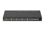 Netgear M4250-40G8XF čierna / Managed switch / 40× Gigabit PoE+ / 8× SFP+ 10G (GSM4248PX-100EUS)